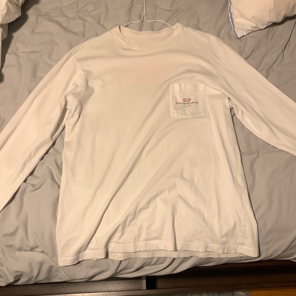 vineyard vines white long sleeve
